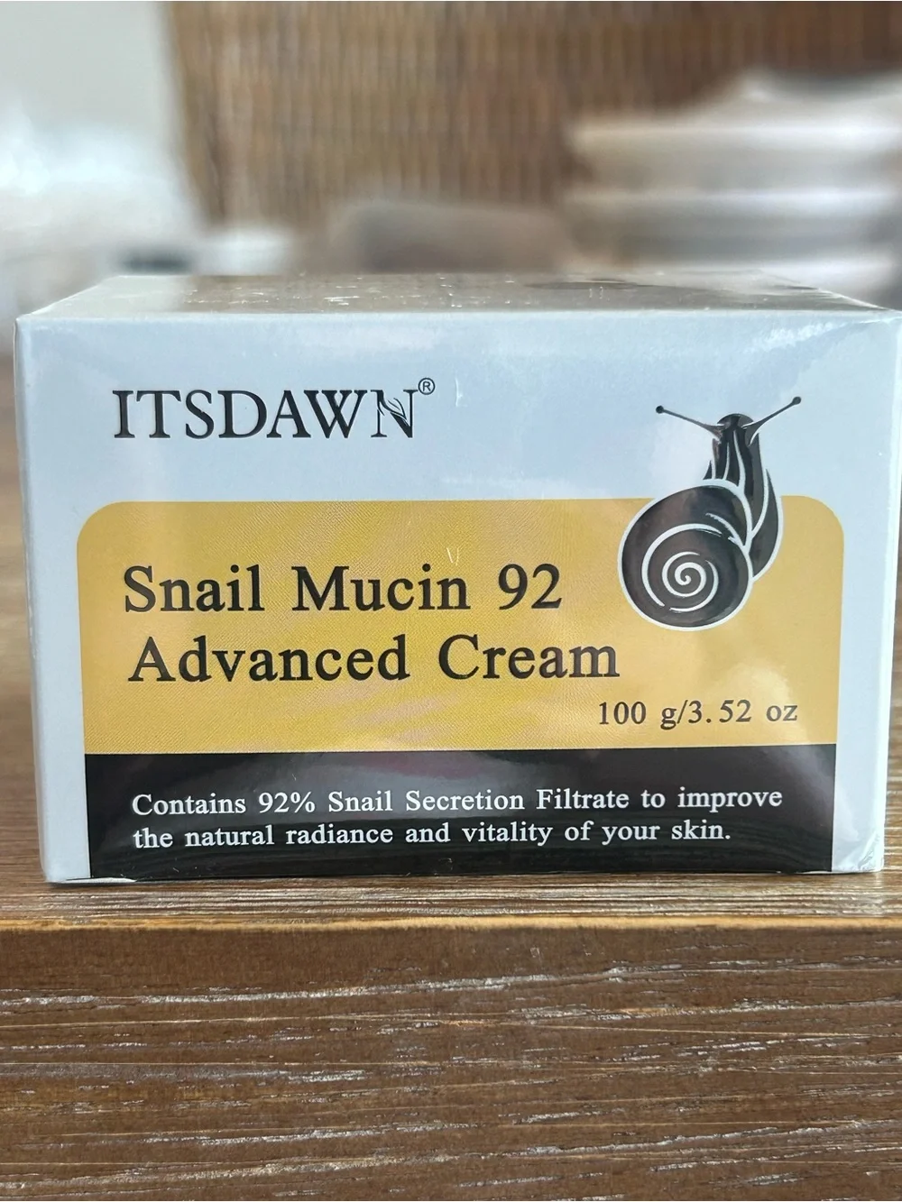 ITSDAWN Snail Mucin 92 Advanced Cream!